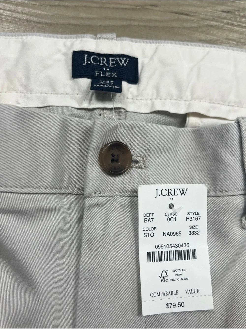 J. Crew crew chino